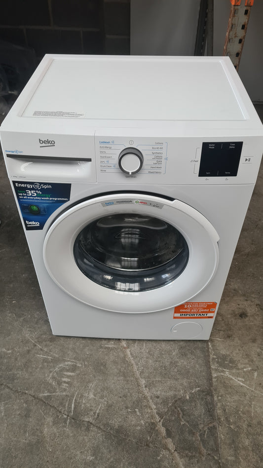 Beko EnergySpin™ B3W31041W 10kg Washing Machine with 1400 rpm - White - A Rated