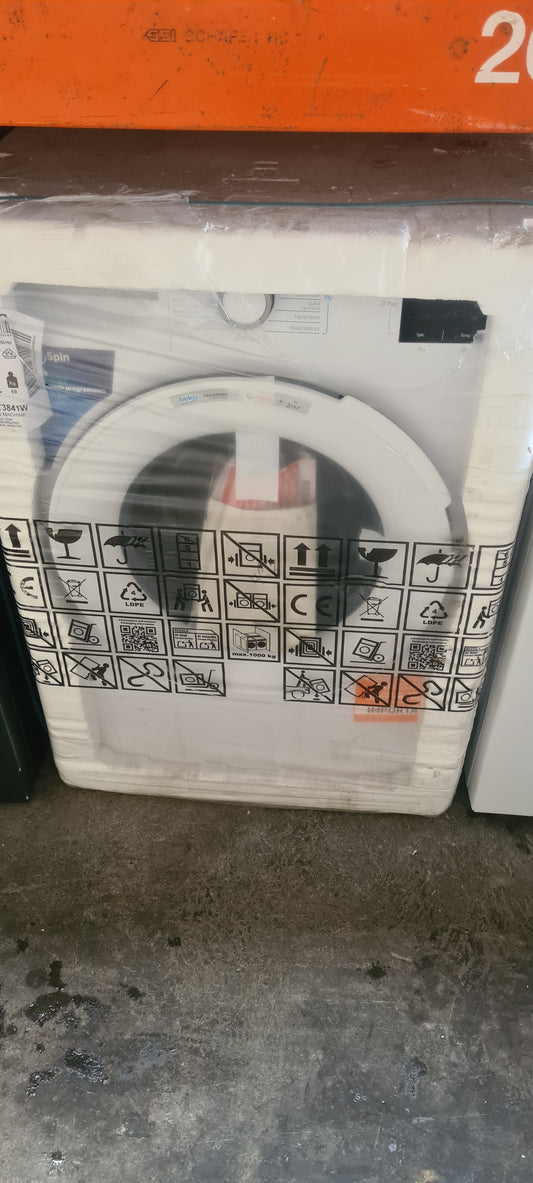 BEKO EnergySpin BM3WT3841W 8 kg 1400 Spin Washing Machine - White