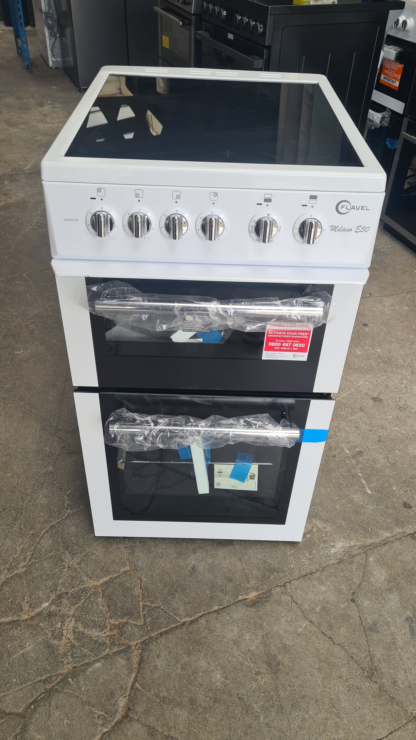 FLAVEL MLB5CDW Electric Ceramic Cooker - White