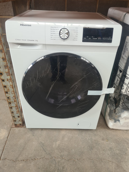 Hisense 3 Series WFQA9014EVJM 9kg Washing Machine with 1400 rpm - White - A Rated
