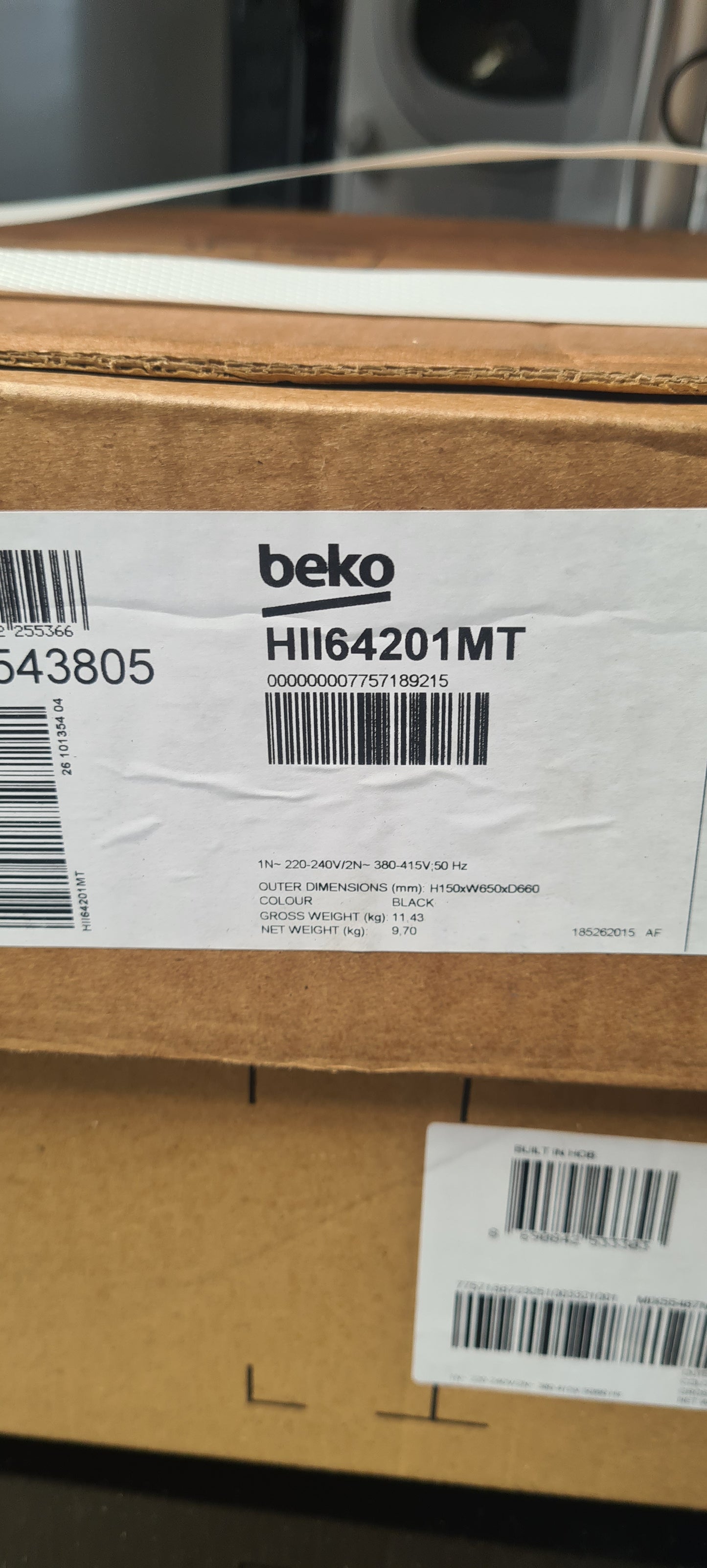 BEKO Pro HII64201MT 58 cm Electric Induction Hob - Black