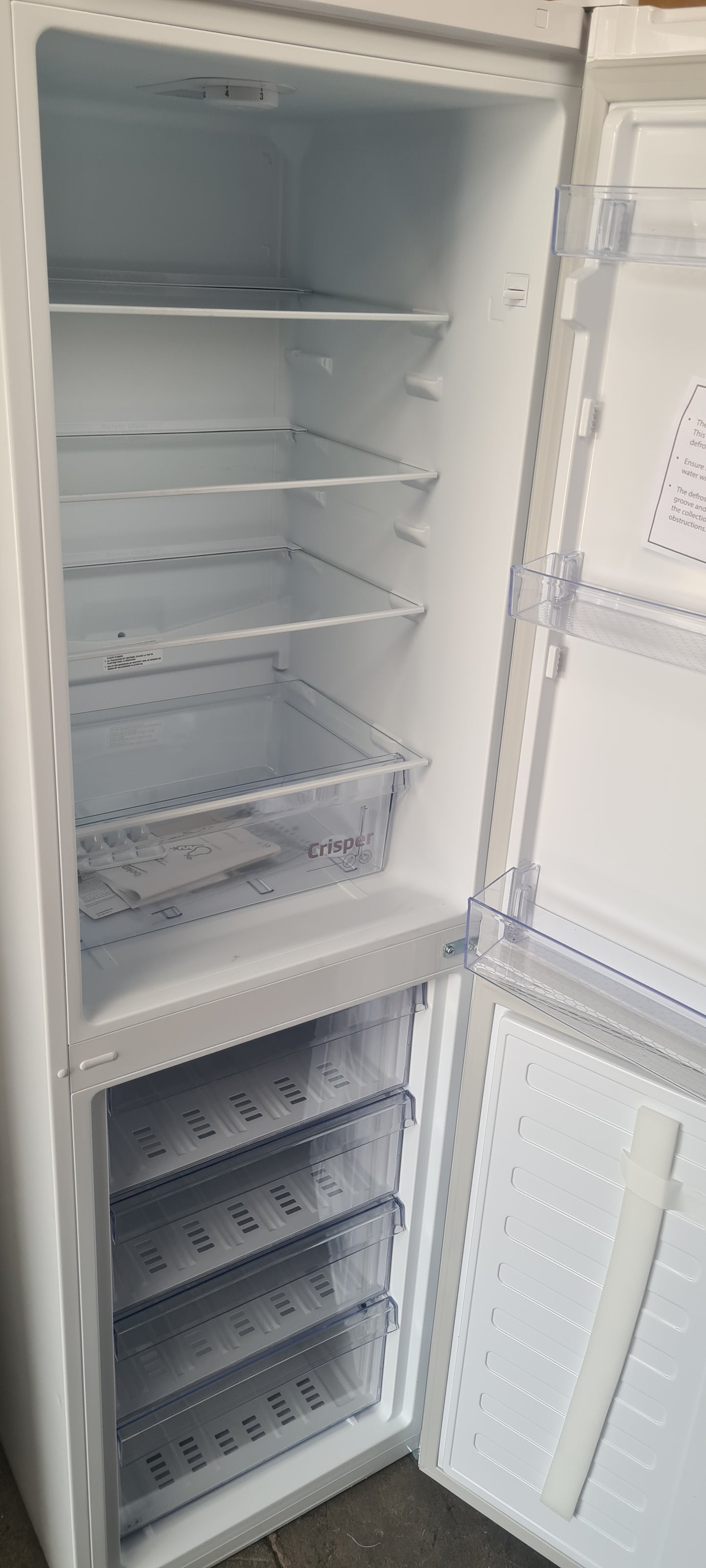 BEKO CSG4582W 50/50 Fridge Freezer - White