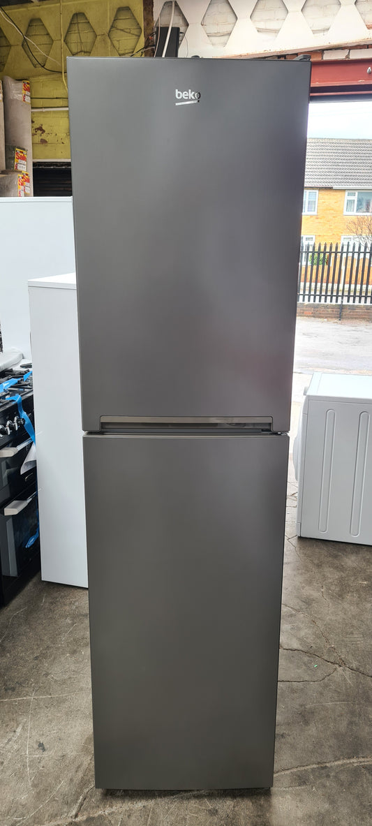 Beko CFG4501S 201cm 40/60 Frost Free Fridge Freezer - Silver