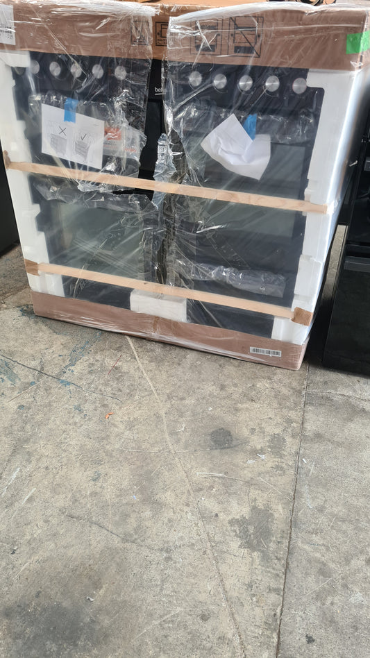 Beko KDVF100K 100cm Dual Fuel Range Cooker with Gas Hob- Black - A/A Rated new