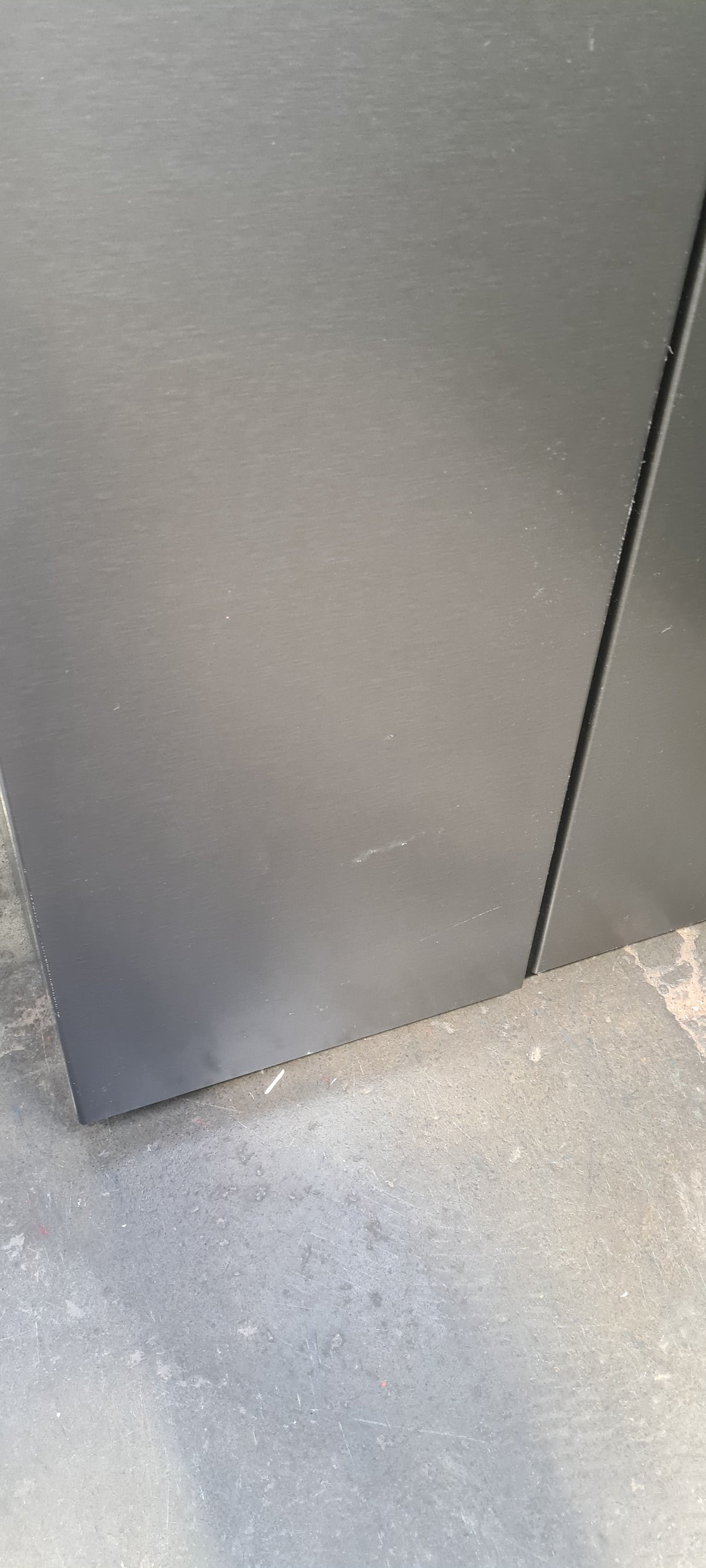 BEKO HarvestFresh AeroFlow ASN492VPZ American-Style Fridge Freezer - Dark Inox