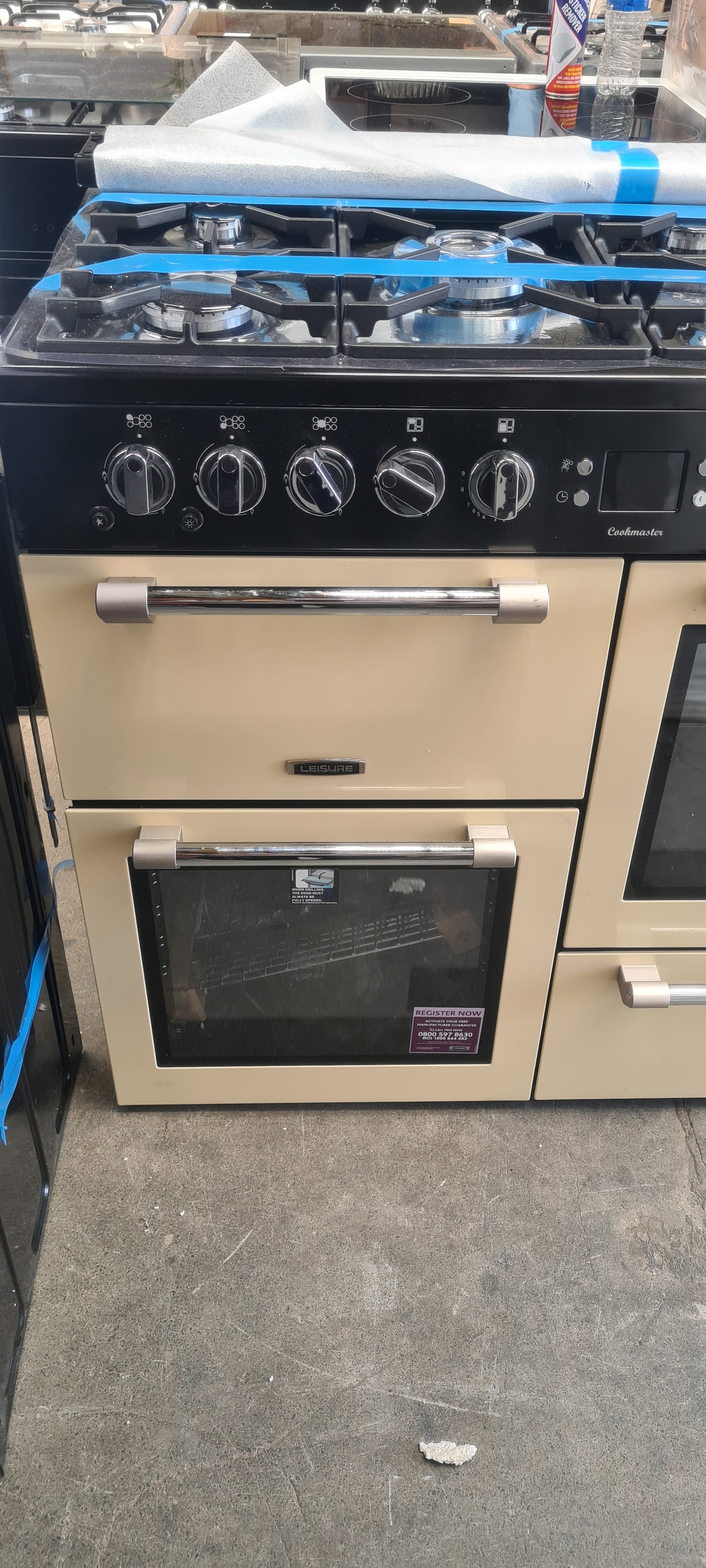LEISURE Cookmaster CK100G232C 100 cm Gas Range Cooker - Cream