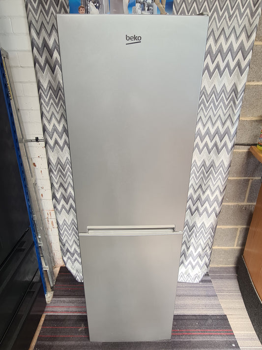 Beko CFG4582S 182cm High 50/50 Frost Free Fridge Freezer - Silver - E Rated