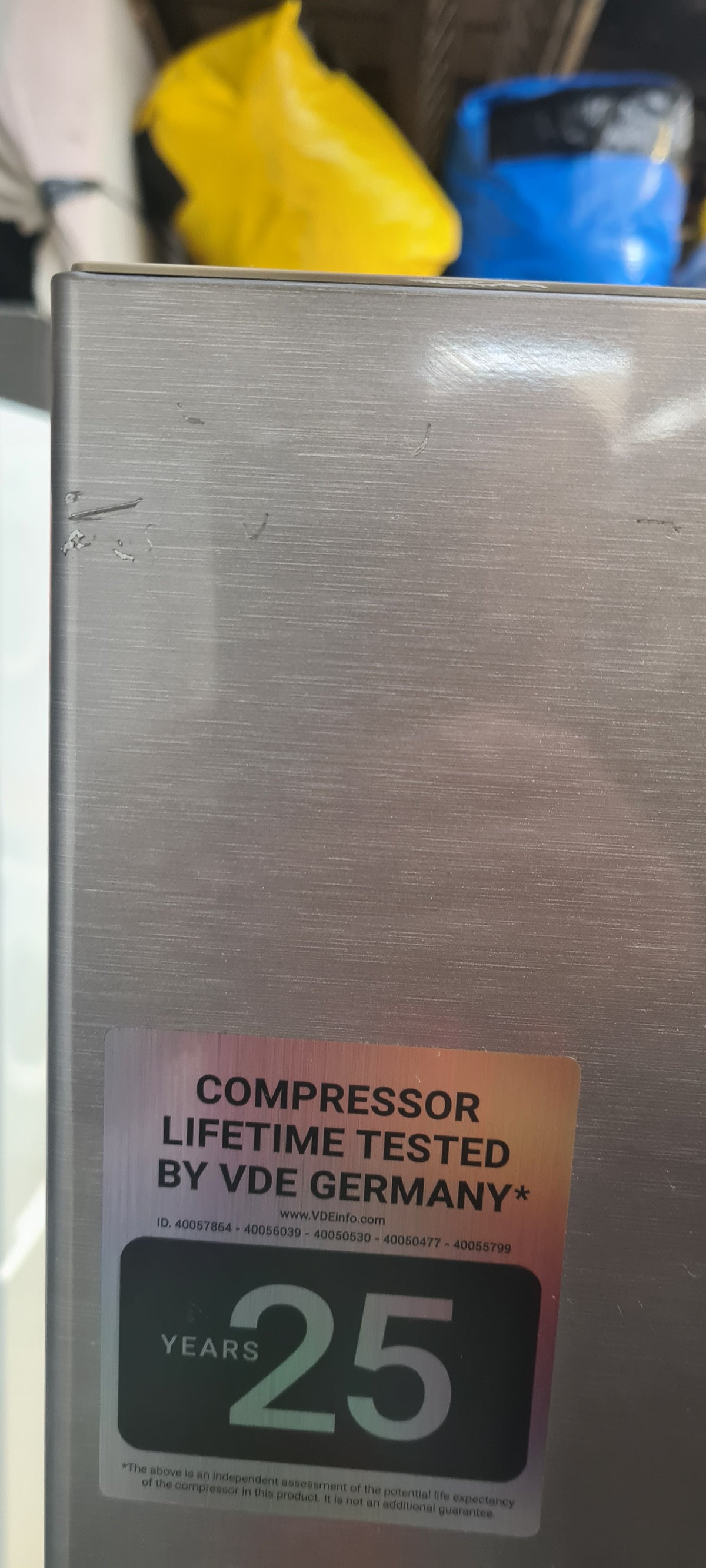 BEKO Pro FFP4671PS Tall Freezer - Stainless Steel