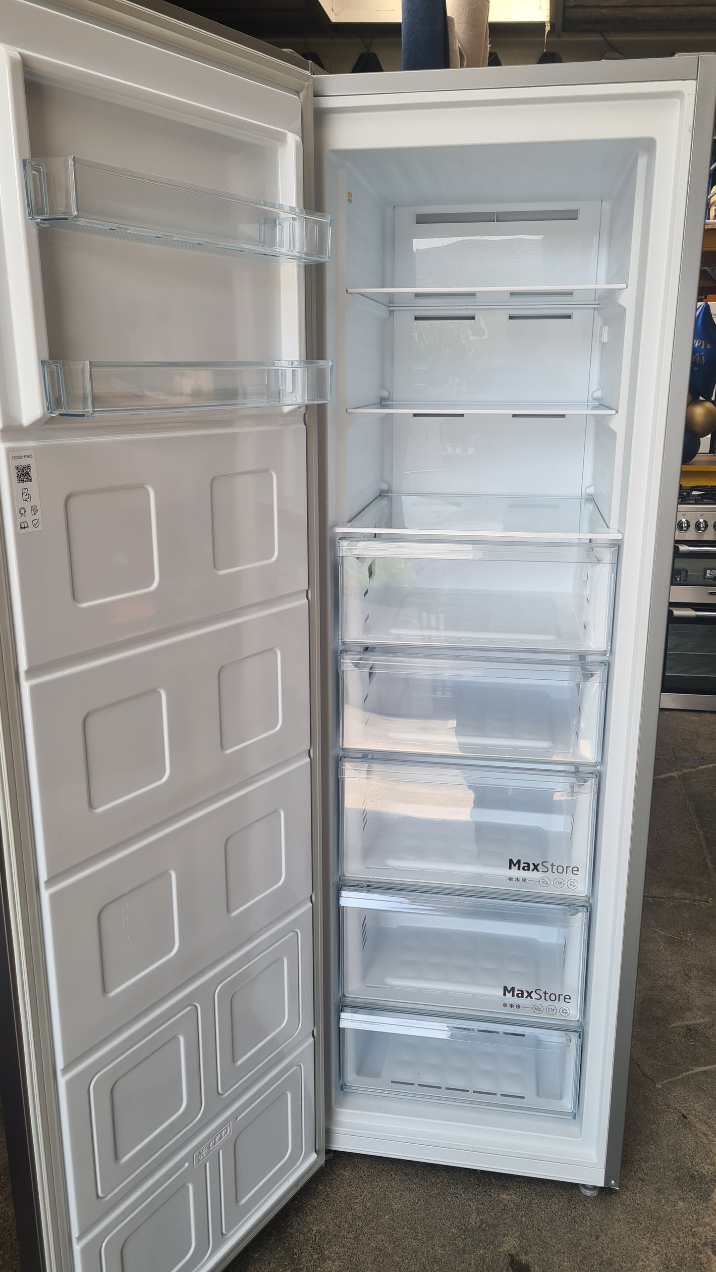 BEKO Pro FNP4686PS Tall Freezer - Stainless Steel