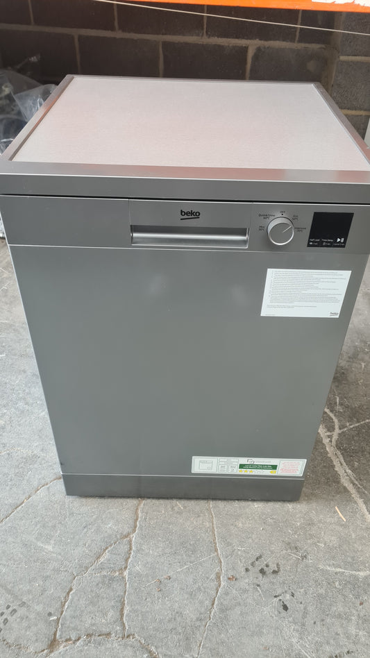 Beko DVN04X20S Full Size Dishwasher - Silver