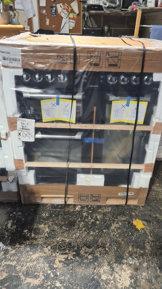 Leisure Cuisinemaster CS90F530K 90cm Dual Fuel Range Cooker with Gas Hob - Black - A/A/A Rated