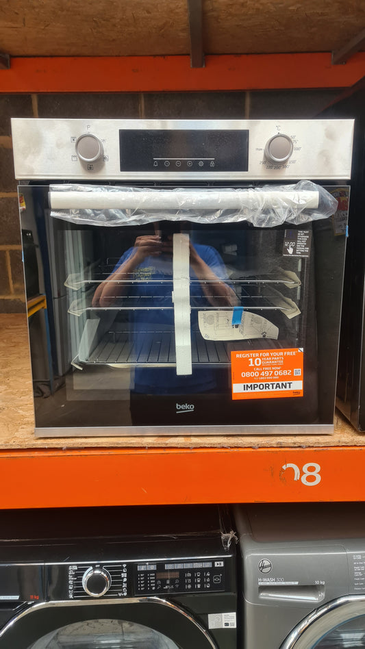 Beko Electric Single Oven - Stainless Steel