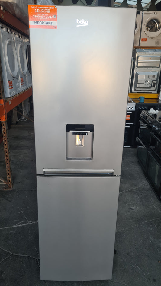 Beko CFG4582DS 182cm 50/50 Frost Free Fridge Freezer - Silver
