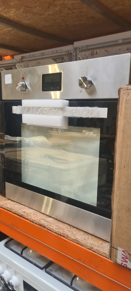 60cm Single Electric Fan Oven, Digital Display, Built-in / Under - SIA SO114SS