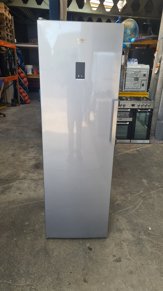 BEKO Pro FNP4686PS Tall Freezer - Stainless Steel
