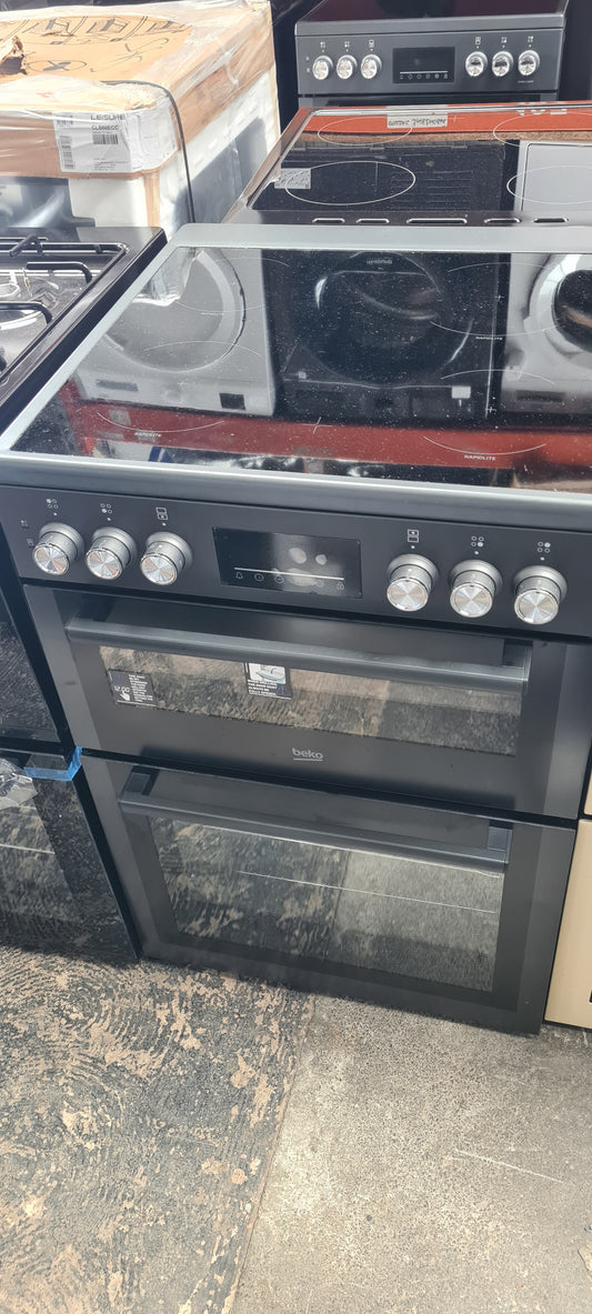 BEKO Pro AeroPerfect FDC6731A 60 cm Electric Ceramic Cooker - Anthracite