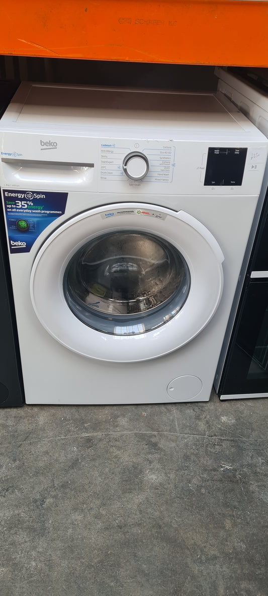 BEKO EnergySpin BM3WT3841W 8 kg 1400 Spin Washing Machine - White