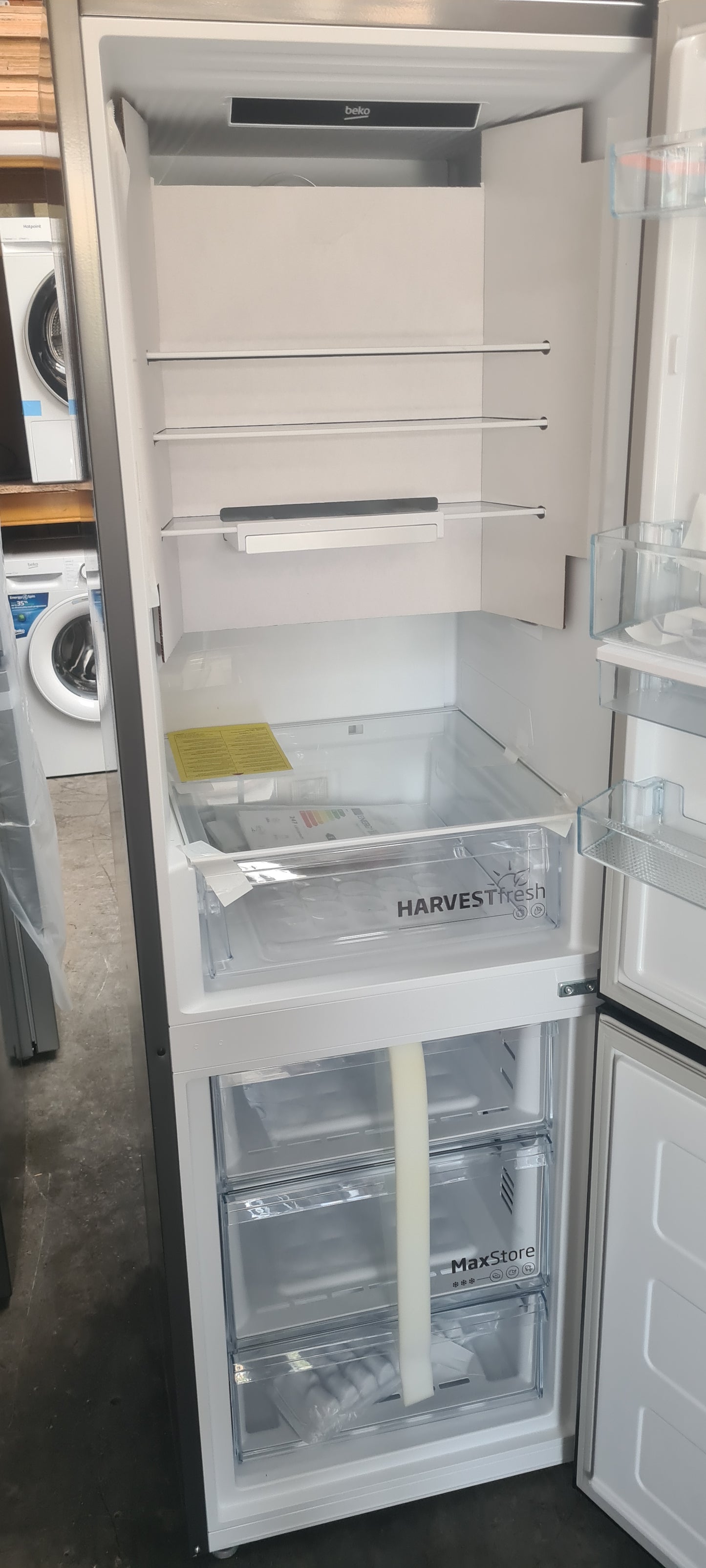 BEKO Pro CNG4686DVG 60/40 Fridge Freezer - Graphite