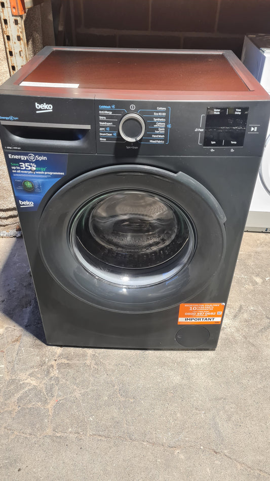 BEKO EnergySpin BM3WT31041A 10kg 1400 Spin Washing Machine - Anthracite