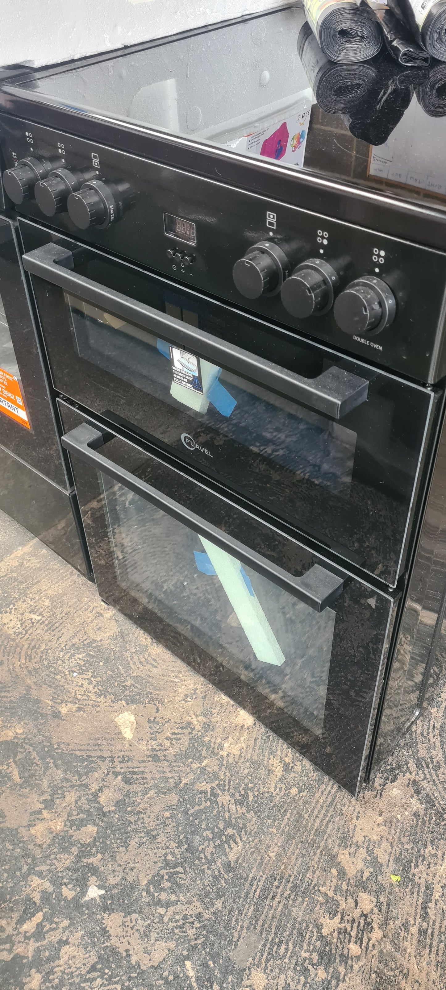 FLAVEL MF82CDK 60 cm Electric Ceramic Cooker - Black