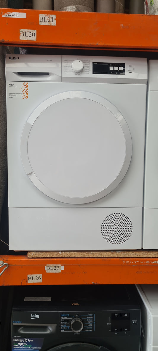 Bush TDTE18HP 8KG Heat Pump Tumble Dryer - White