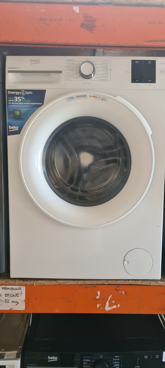 BEKO EnergySpin BM3WT3841W 8 kg 1400 Spin Washing Machine - White