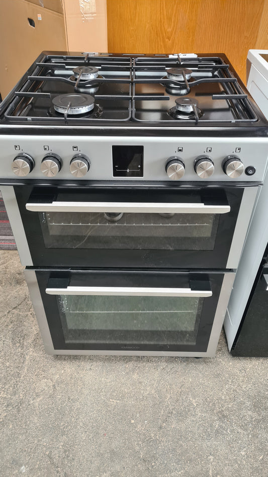KENWOOD KTG606S22 60 cm Gas Cooker - Silver